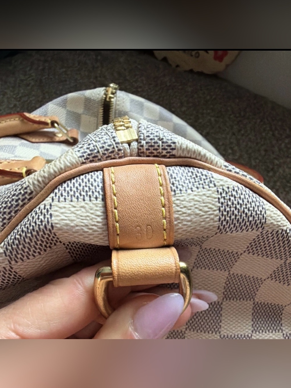 Louis Vuitton Damier Azur Speedy Bandoulière 30 - Picture 7 of 16